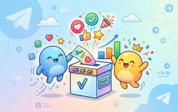 Telegram Premium 딱딱한 텍스트 대신 통통 튀는 맞춤형 이모티콘으로 채널 구독자들의 투표 참여율을 폭발적으로 끌어올려 보세요! 단순
