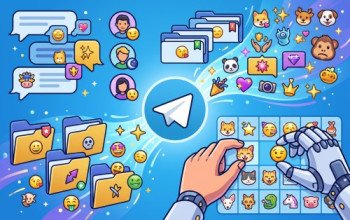 프리미엄 전용 가이드 나만의 맞춤 이모티콘 만들기 텔레그램 프리미엄의 커스텀 이모지(Custom Emoji)로 채팅, 폴더, 프로필 상태까지 나