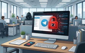 텔레그램 보안 가이드 | 직장인 생존 키트 보안 점수: 0점 회사 PC, 당신의 텔레그램은 안전한가요? 업무 중 갑자기 상사가 다가올 때 당황한