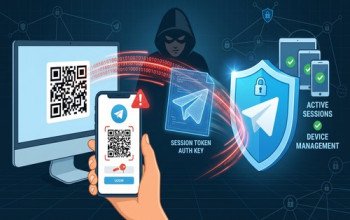 계정 보호 긴급 정보 이벤트 참여나 봇 연동을 가장해 가짜 QR 코드를 스캔하게 만들고, 계정의 접속 권한을 통째로 훔쳐 가는 세션 피싱 수법의