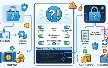 Passcode Recovery 지갑 비밀번호를 잊어버렸을 때 당황하지 마세요. 수탁형 지갑(@wallet)의 재설정 절차와 비수탁형 지갑(TO