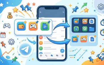 Mini Apps Guide 텔레그램 미니앱 1초 만에 실행하는 법!홈 화면 바로가기 및 즐겨찾기 설정 검색창 검색 번거로움 해결! 대화목록 상