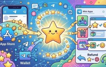 Telegram Stars Guide 텔레그램 스타즈(Stars) 충전 방법과미니앱 별 결제 사용 가이드 텔레그램 공식 가상 상품 결제 수단인 