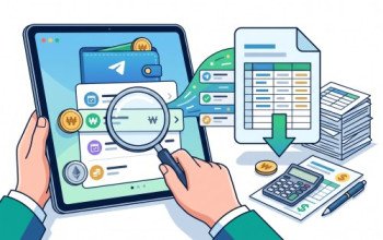 Transaction History 지갑의 모든 송금/입금 기록을 한눈에 확인하고, CSV 파일로 내보내 세금 신고와 포트폴리오 관리에 활용하세