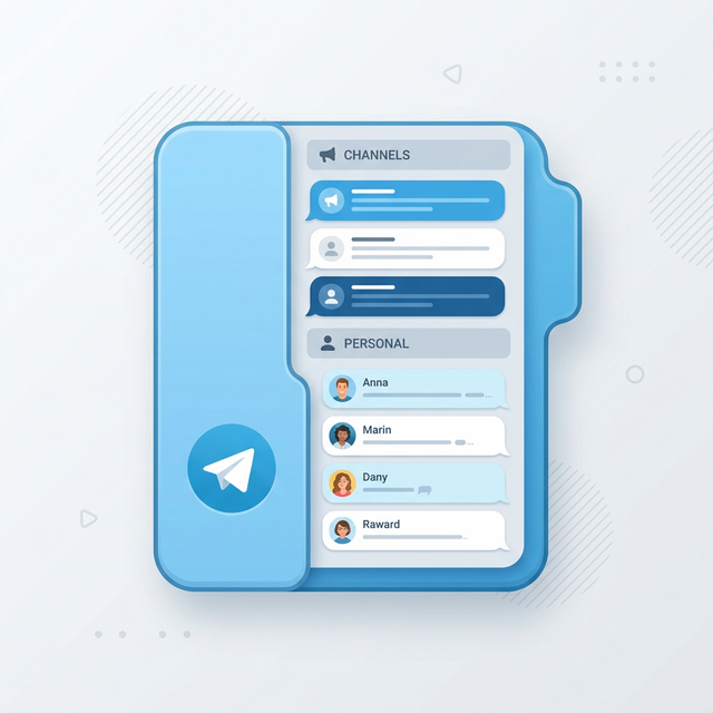 폴더 기능 화면