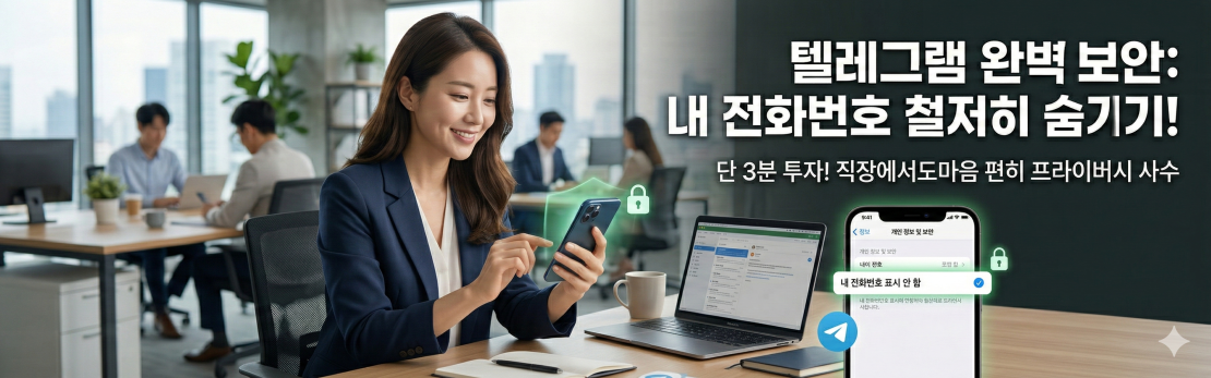 내 전화번호 철저히 숨기기