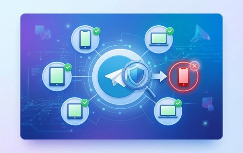 텔레그램 활성 세션 확인 의심 기기 로그아웃 보안 가이드