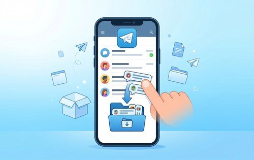 텔레그램 보관함 활용 가이드 썸네일