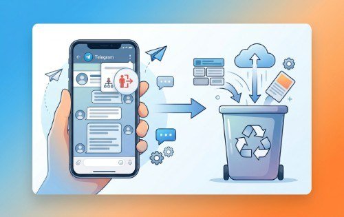 텔레그램 그룹 채널 탈퇴 기록 삭제 가이드
