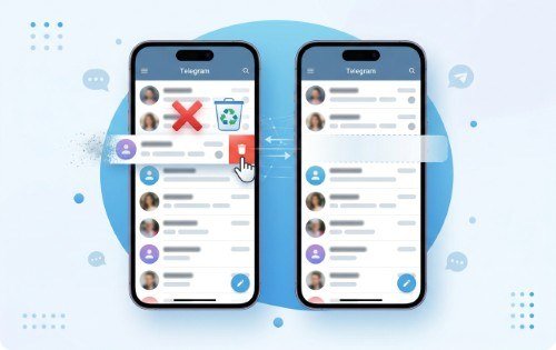 텔레그램 특정 사람과의 대화 완전 삭제 상대방도 지워지나