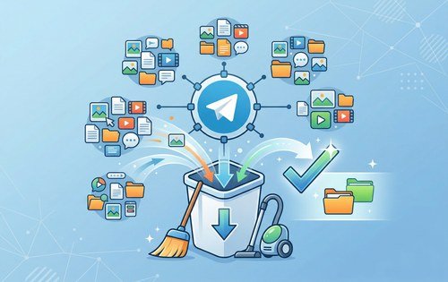 텔레그램 캐시 임시파일 완전 삭제 방법 Android iOS PC