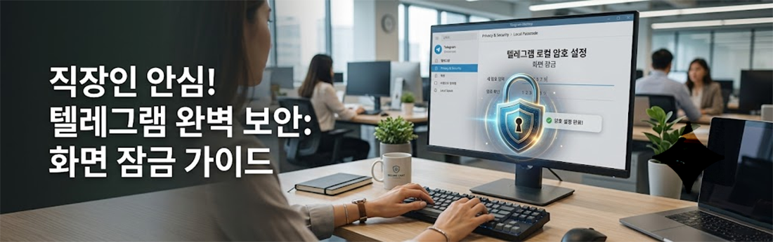 회사 PC, 당신의 텔레그램은 안전한가요?
