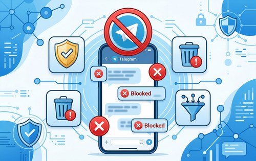 텔레그램 스팸 사기 메시지 차단 완전 가이드