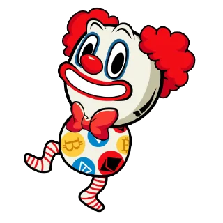 유쾌한 서커스 광대 (Cheerful Circus Clown)