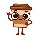 커피 컵 캐릭터 (Coffee Cup Character)
