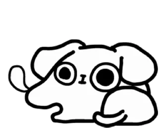 하얀 강아지 (White Dog)