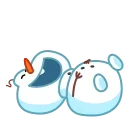 익살스러운 눈사람 (Funny Snowman)