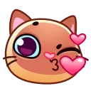 미야우 고양이 이모지 (Meow Emoji)