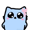 파란 고양이 넙넙 (Blue Nub Nub Cat)