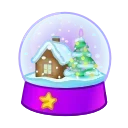 겨울 눈송이 친구 (Snow Globe)