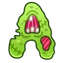 좀비 폰트 (Zombie Font)