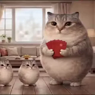 용맹한 기사 고양이 (Bababoi Cat)