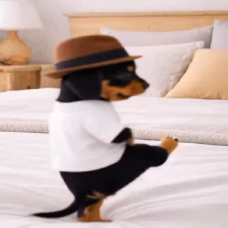 춤추는 닥스훈트 (Dancing Doggy)