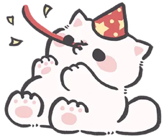 귀여운 하얀 고양이 (Cute White Cat)