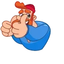 근육질 나무꾼 (Lumberjack Anim)