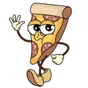 생생한 피자 조각 (Vibrant Pizza Slice)