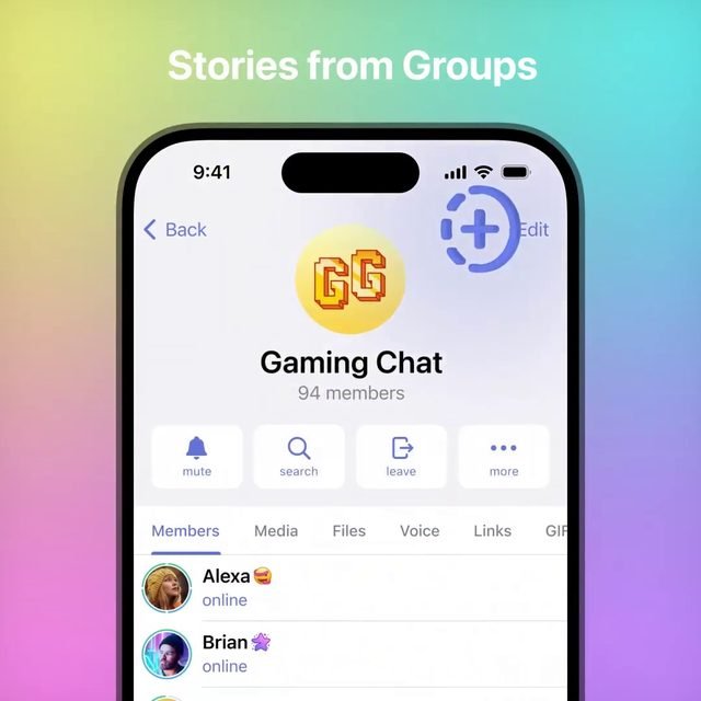 그룹 스토리 그룹 명의로 스토리!커뮤니티를 활성화하세요 부스트로 레벨업 → 그룹 스토리 게시 → 답장이 대화방으로 바로 연결! 그룹 스토리 부스