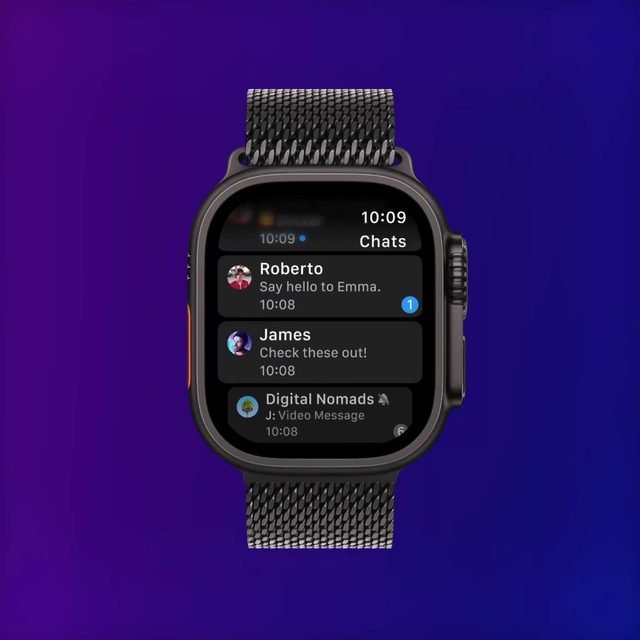 웨어러블 완벽 지원 휴대폰이 없어도손목 위에서 자유로운 텔레그램 Apple Watch 및 Android 스마트워치용 텔레그램을 만나보세요.메시지