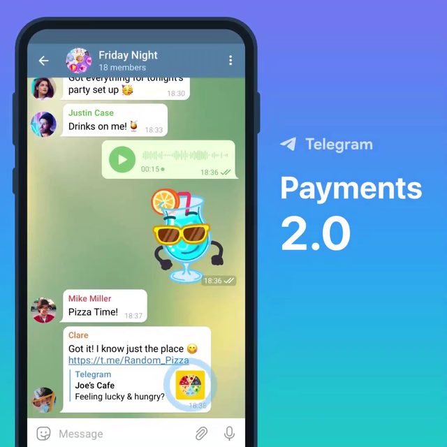 Secure Payment 2.0 메신저 안에서 끝내는 안전 결제!텔레그램 결제 2.0 완벽 가이드 별도의 페이지 이동 없이 대화창에서 즉시 구