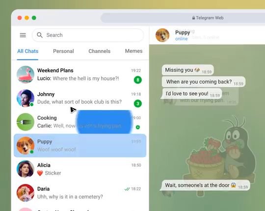 PC 활용 탭을 닫아도 로그아웃이 아닙니다 — 텔레그램 웹(WebZ, WebK) 제대로 쓰기 텔레그램은 아무것도 설치하지 않고 브라우저에서 돌아