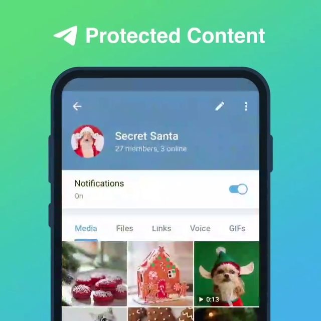 Content Protection 전달 차단 · 저장 금지 · 스크린샷 방지 · 채널/그룹 보안 · PC/모바일 텔레그램은 자유로운 소통의 장이
