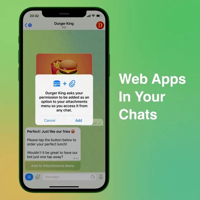 Web Apps 웹 앱 · 쇼핑 · 게임 · 결제 · 설치 없이! 봇 = 단순 명령어 채팅 로봇? 그건 옛날 이야기입니다!이제 봇은 앱과 웹사이