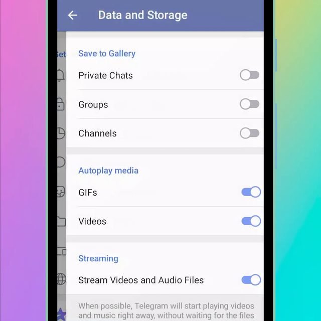 Save to Gallery 개인·그룹·채널별 제어 · Android/iOS · PC 활용 팁 모든 대화방 사진이 갤러리에 쌓이고 있나요?대화 
