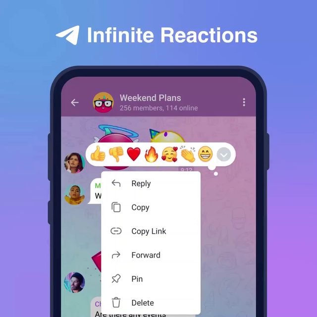 Infinite Reactions 기본 리액션 · 프리미엄 이모지 · 최대 3개 중복 · 업무 피드백 빠른 피드백이 필요한 순간, "읽