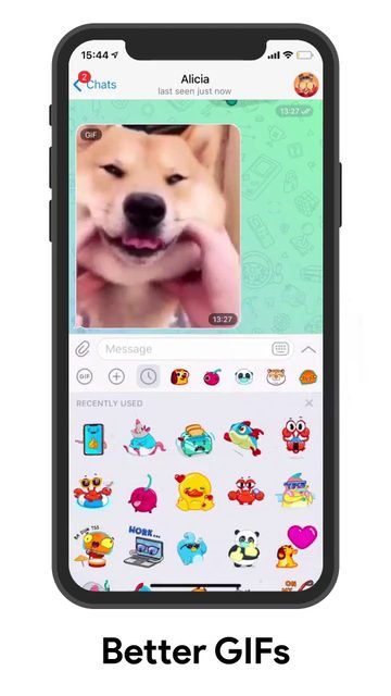 Expressive Communication Hack 백 마디 말보다 강렬한 한 방!텔레그램 GIF 패널 완벽 가이드 대화의 흐름을 끊지 않고 